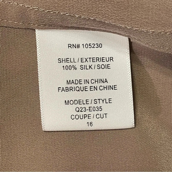 EQUIPMENT NWOT Slim Signature Silk Shirt in Rosewood - Picture 7 of 10